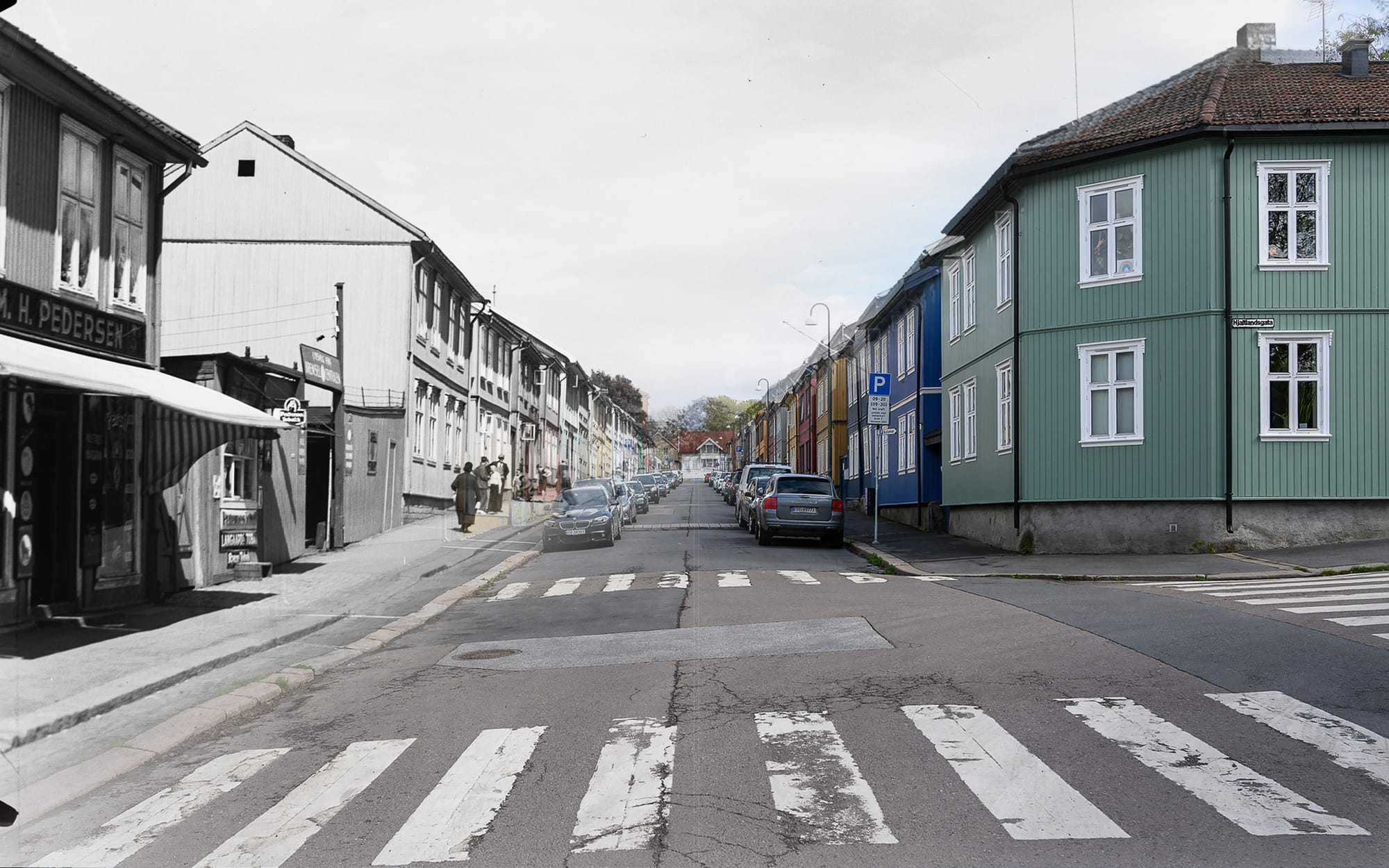 Danmarks gate fra Hjaltlandsgata