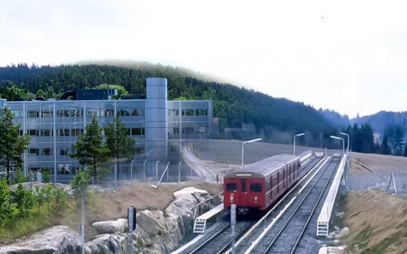 T-banen på Skullerud