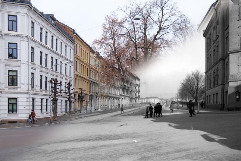 Gyldenløves gate og Frogner skole