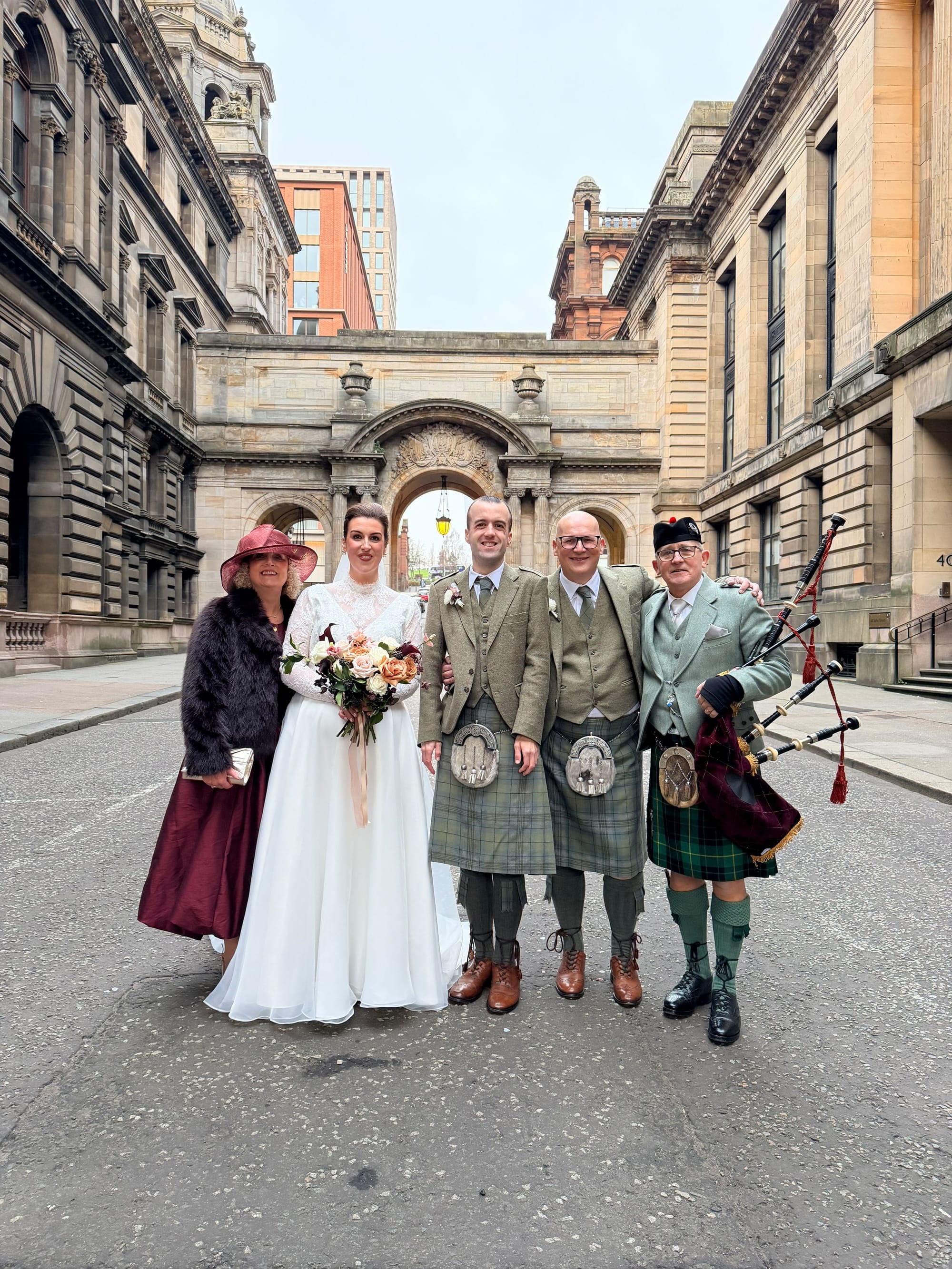 Glasgow wedding