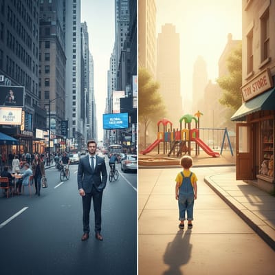 Children and Adults: Two Realities of Space Design and Space Life