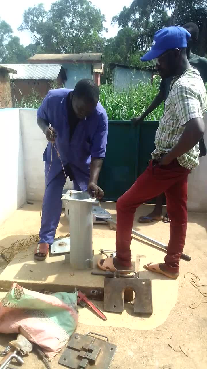 Mise en oeuvre de projet de réinstallation des pompes en pannes dans la prefecture de ombella M'poko