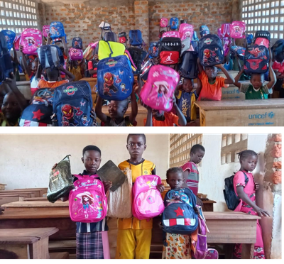 Compagne de distribution des kits scolaire