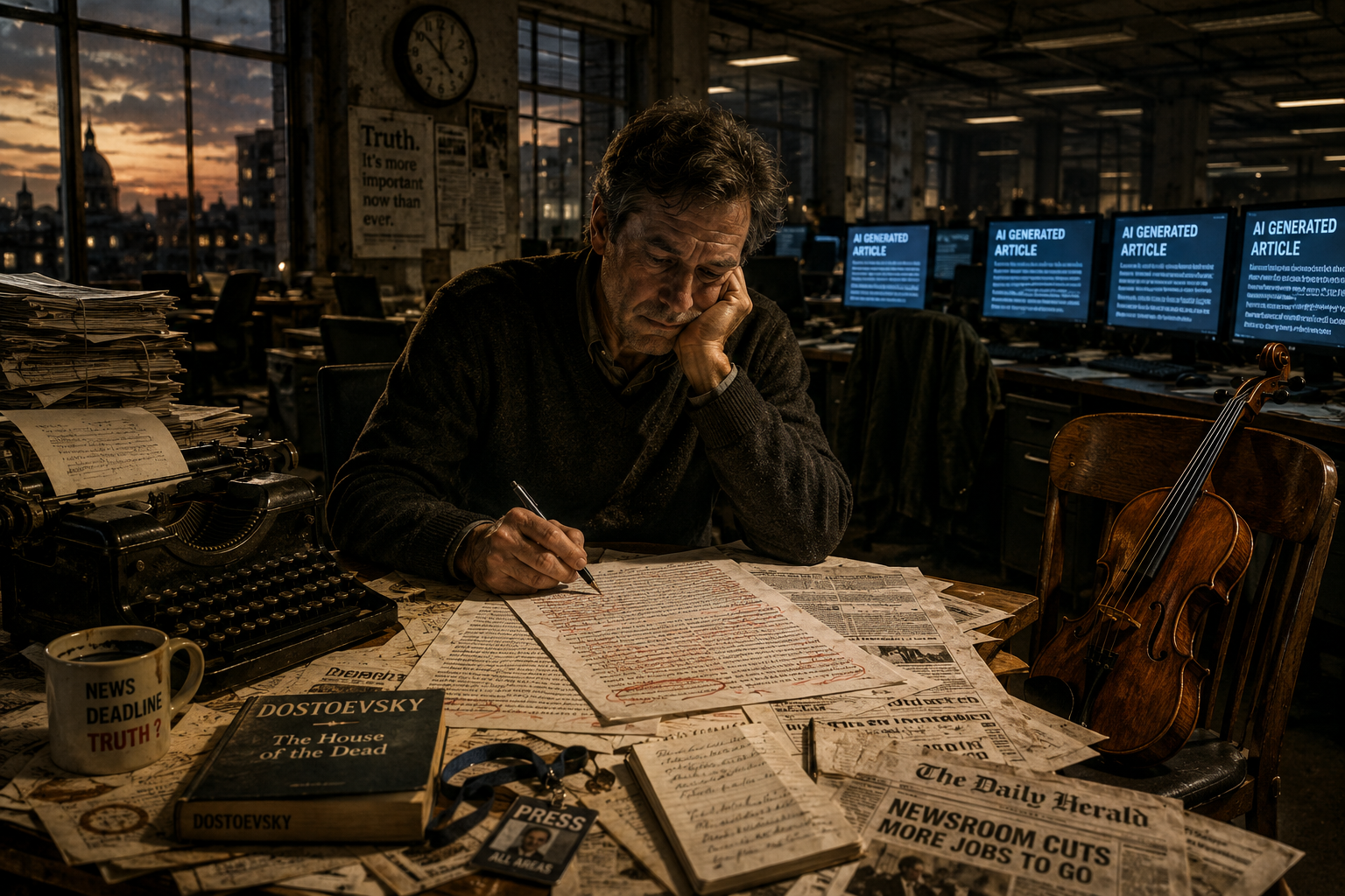 The AI Reckoning Facing Journalism