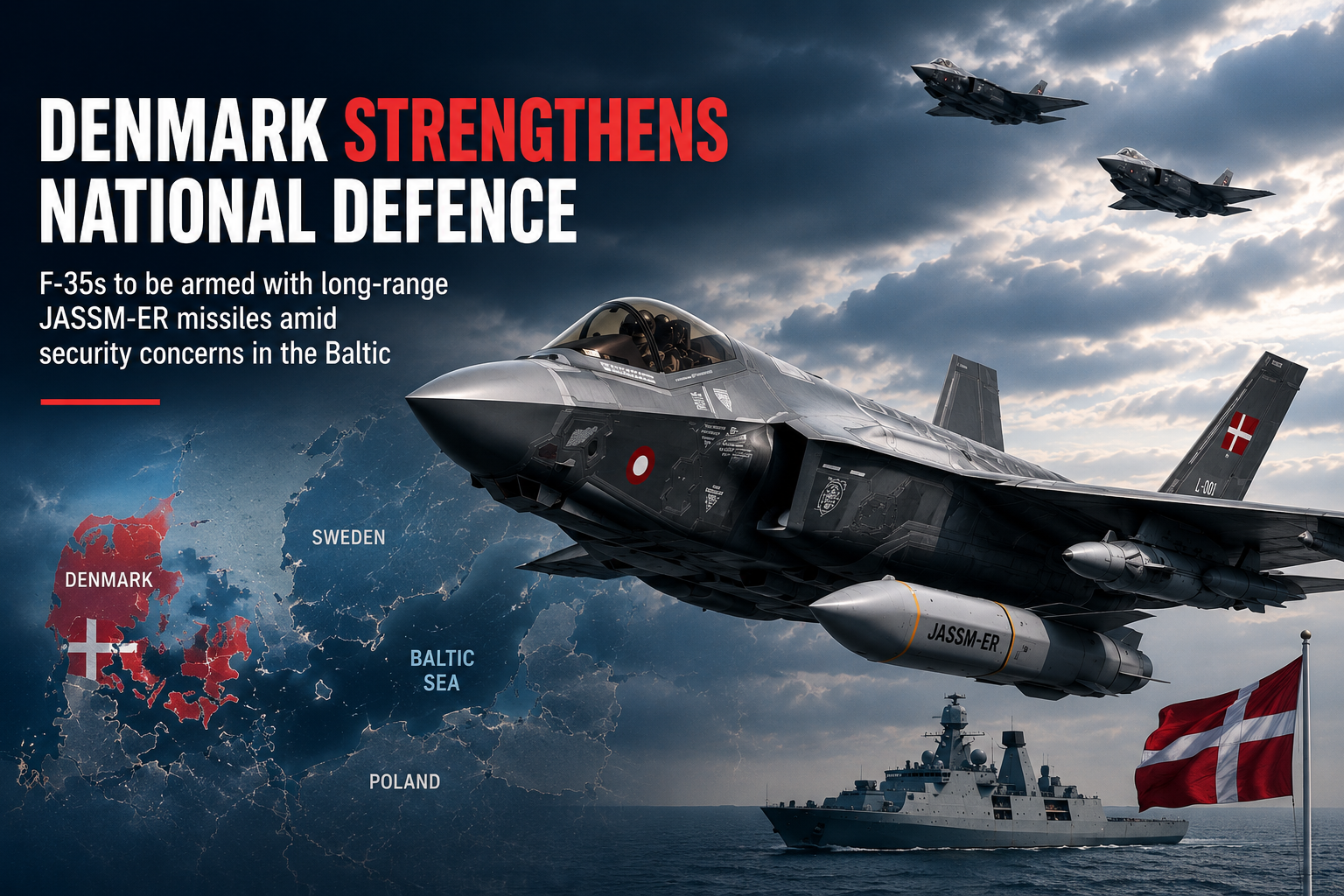 The Baltic Is No Longer a Buffer. Denmark's Defence Transformation Signals a New Strategic Reality