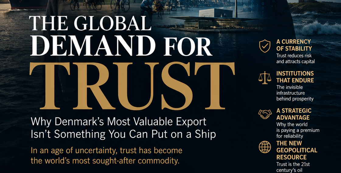 The Global Demand for Trust: Why Denmark's Most Valuable Export Isn't Something You Can Put on a Ship