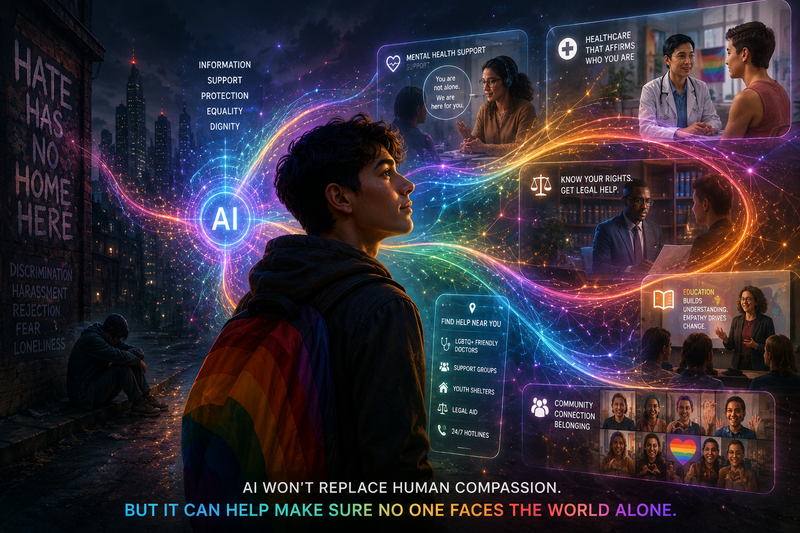 Beyond Algorithms: How AI Is Becoming an Unexpected Ally in the Fight for LGBTQ Rights