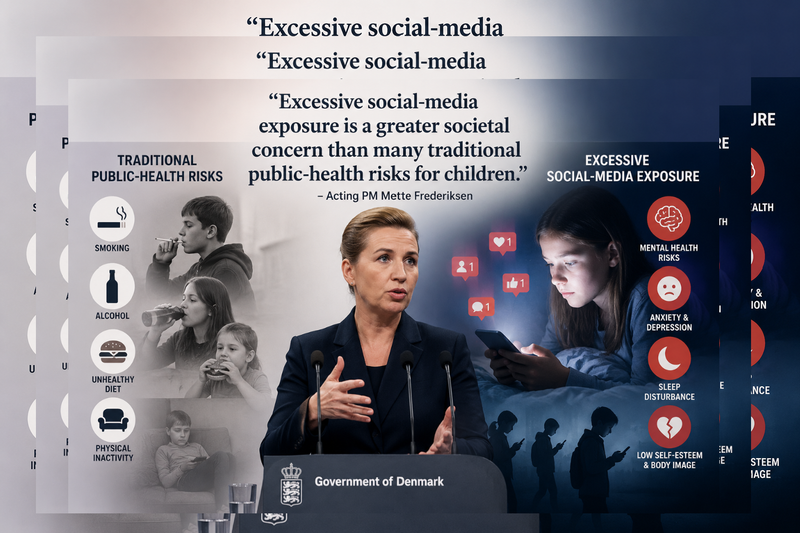 Algorithmic Childhood: When Social Media Becomes a Public Health Risk, could AI Become the Silent Enforcer?