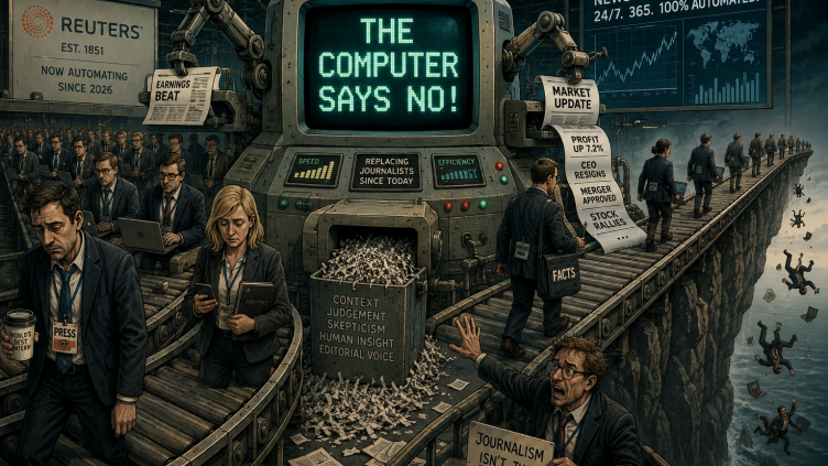 AI in Journalism: The Newsroom That Ate Itself
