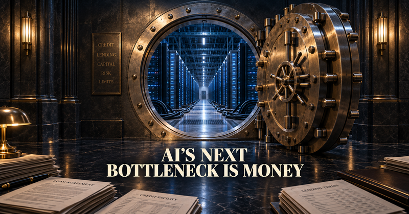 AI's Next Bottleneck Is Money