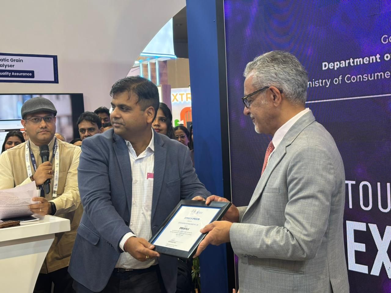 Awarded by United Nations World Food Programme at AI impact Summit