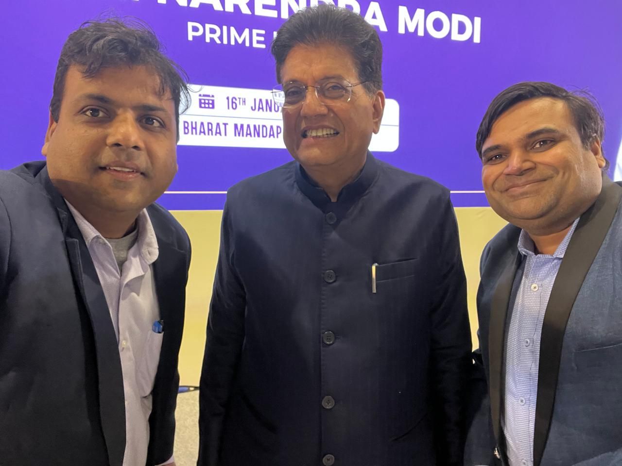 Awarded by Mr. Piyush Goyal