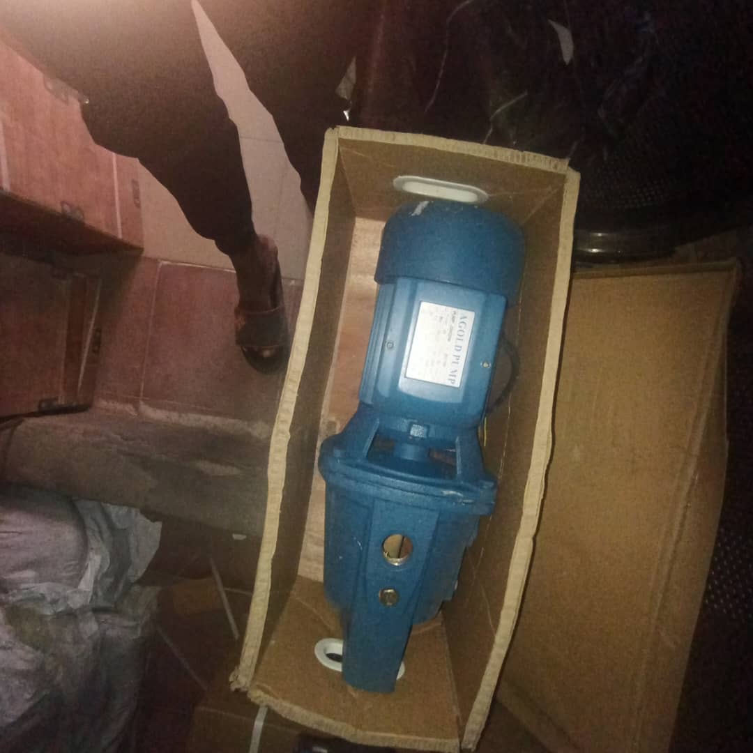 Inter dab pumping machine Cost 1 hp #140,000 NGN