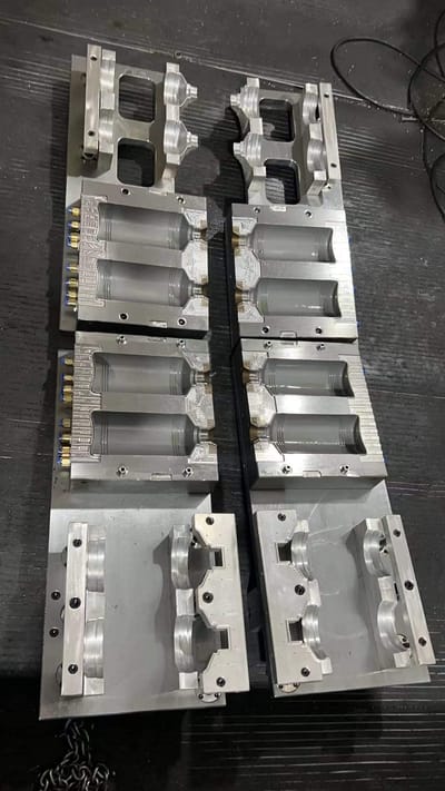 Al sizes of mold for pet blower  cost 950k each
