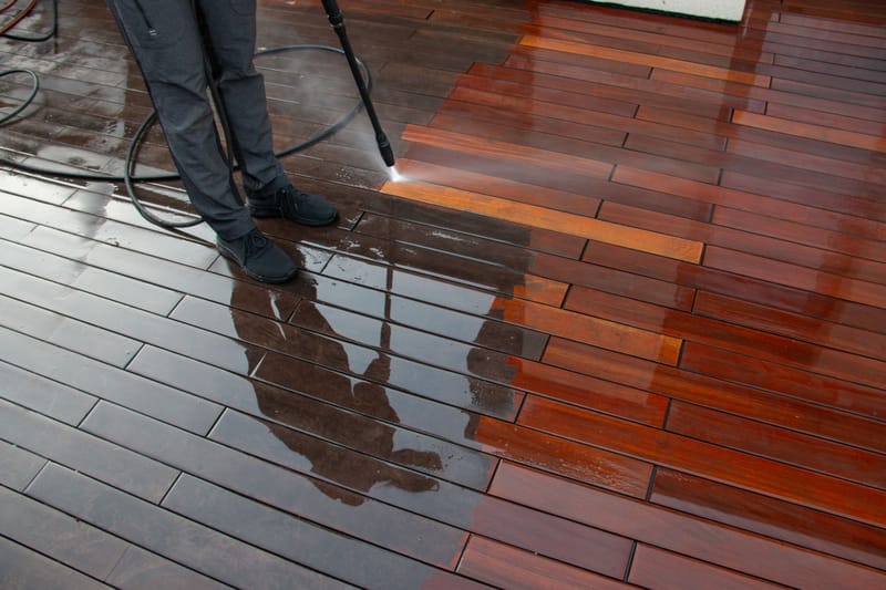 Deck &amp; Patio Cleaning