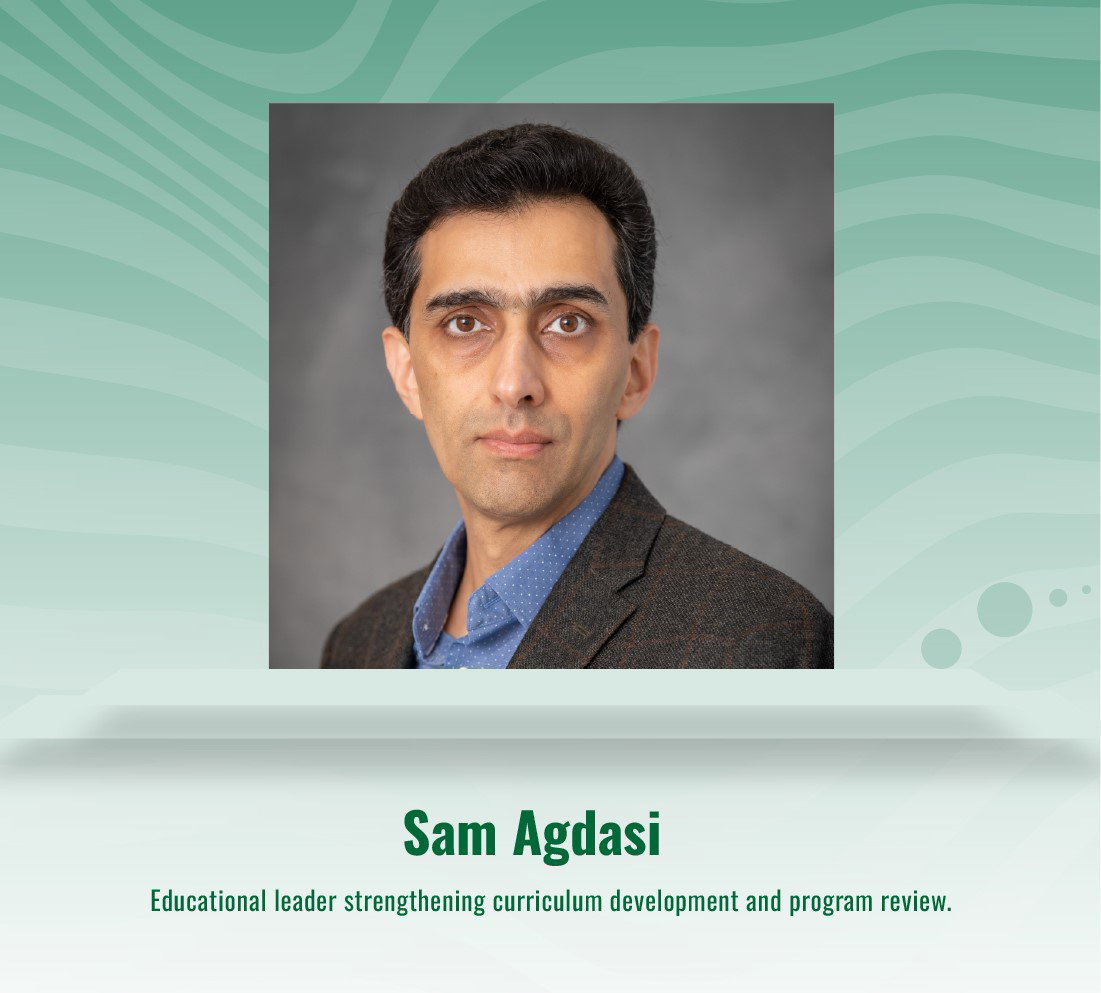 Sam Agdasi | Engineering Background and Academic Leadership