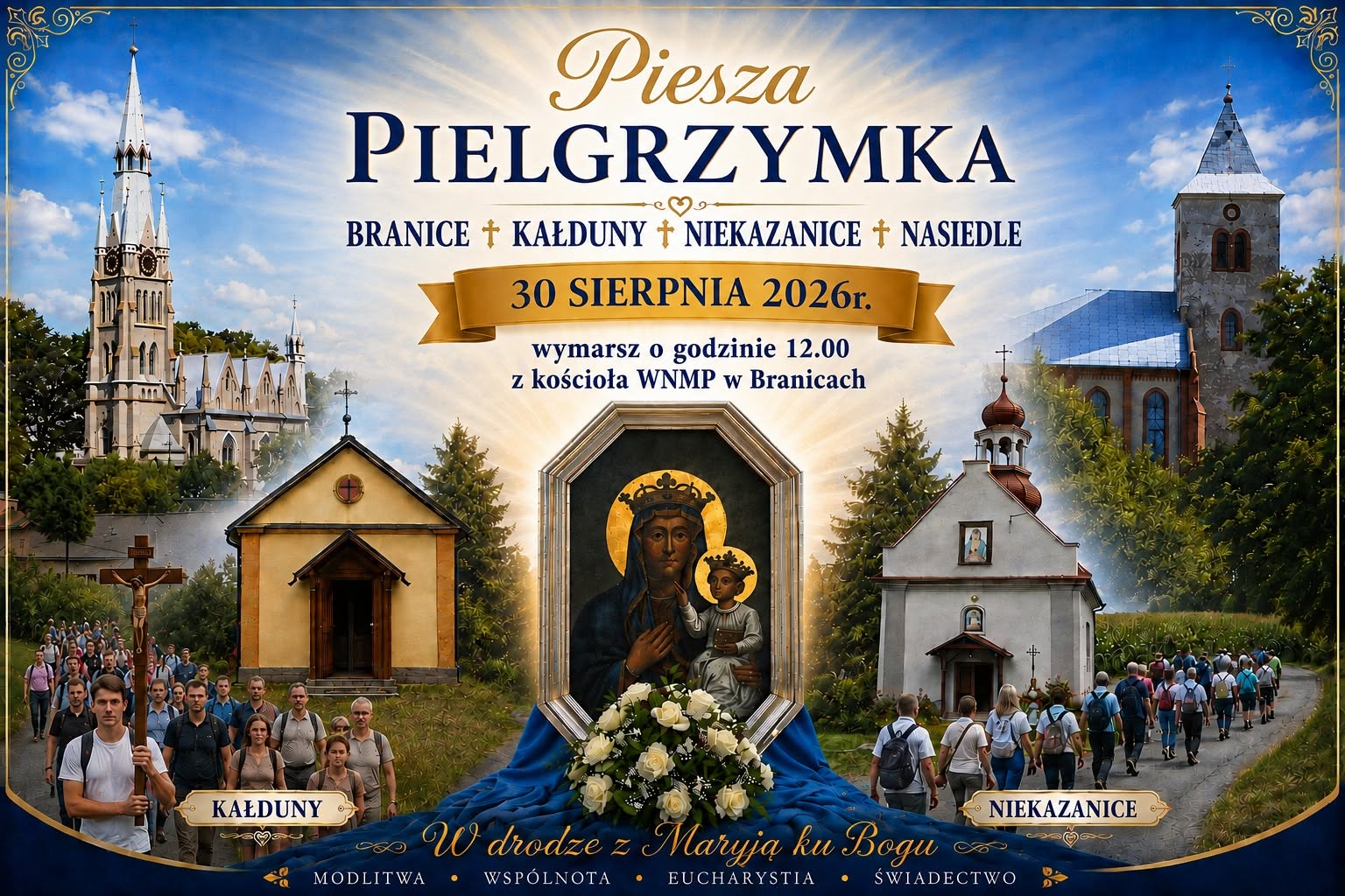 30 sierpnia odyła się dekanalna pielgrzymka do Nasiedla.