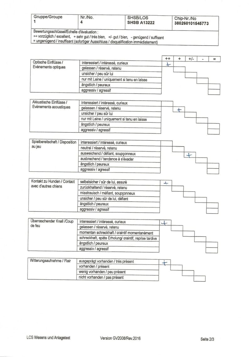 Unterlagen Ankören und Gesundheitsdokumente