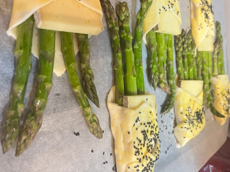 Feuilleté d'Asperges