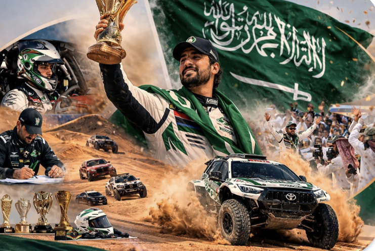 يزيد الراجحي.. من دهاليز الريادة إلى تتويج رالي بطابع عالمي.