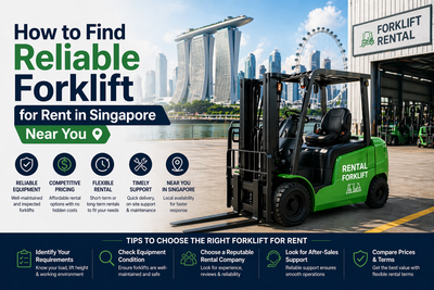 How to Find Reliable Forklift for Rent in Singapore Near You