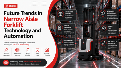 Future Trends in Narrow Aisle Forklift Technology and Automation