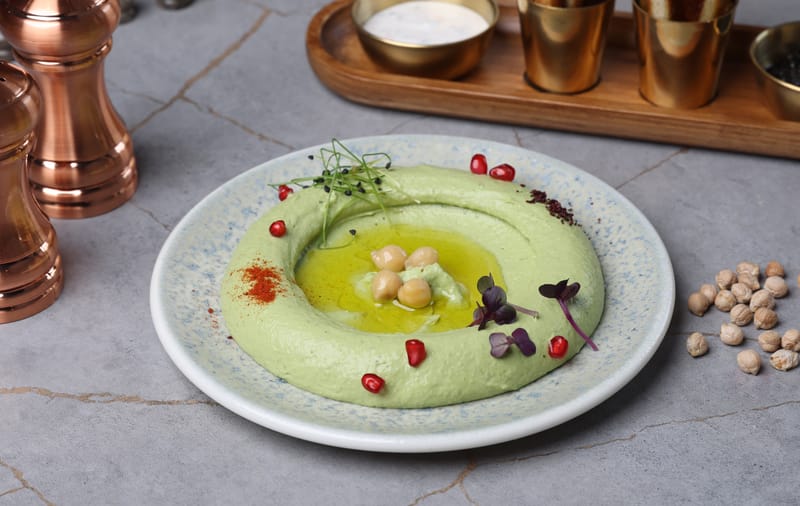 حمص ريحان / Basil Hummus