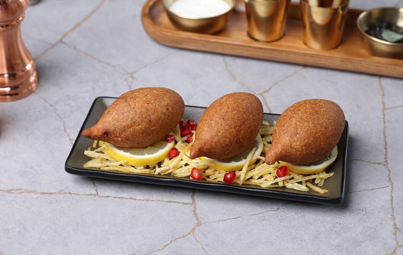 كبة مقلية / fried kibbeh