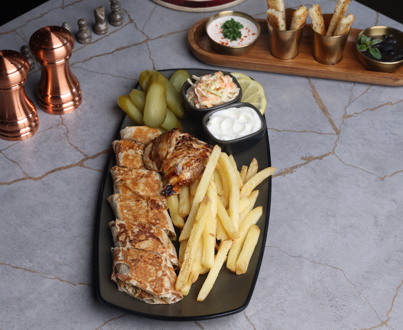 شاورما دجاج عربي - Arabic Chicken Shawarma