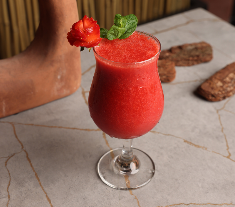 عصير فراولة - Strawberry juice