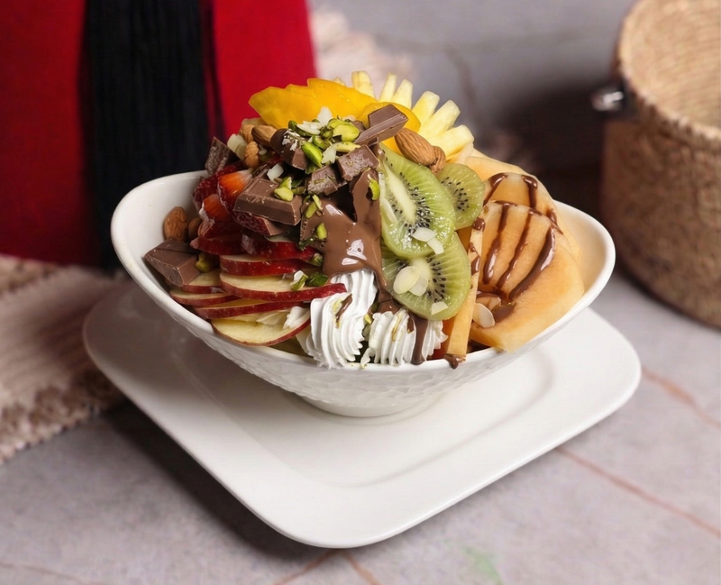 سلطة فواكه نوتيلا - Nutella fruit salad