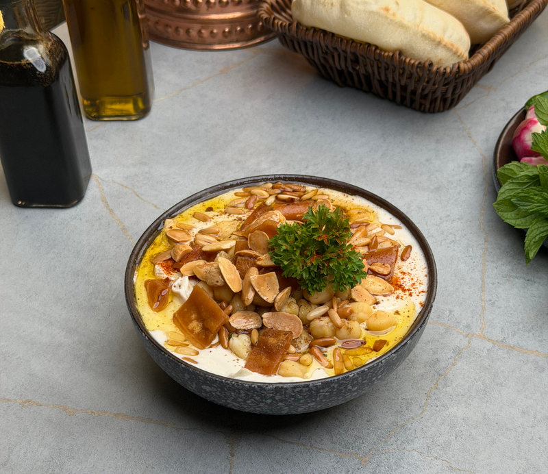 فتة بالسمن / Fatteh with ghee