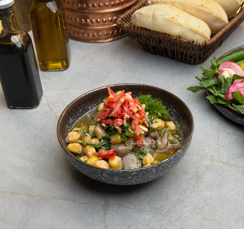 فول بالزيت / fava beans with oil