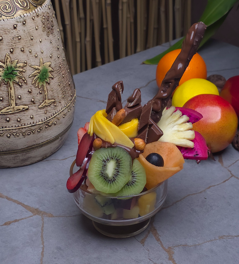 سلطة فواكه نوتيلا - Nutella fruit salad