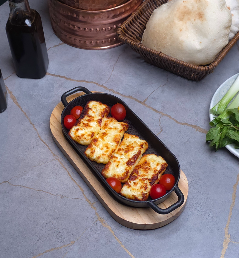 جبنه حلوم مشوي / Grilled halloumi cheese