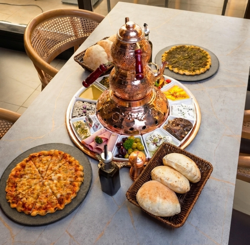 صينية الفطور لشخصين | Breakfast tray for two