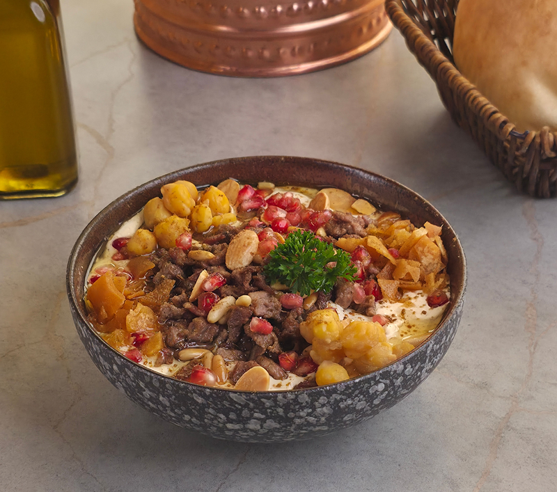 فتة باللحم / Fatteh With Meat