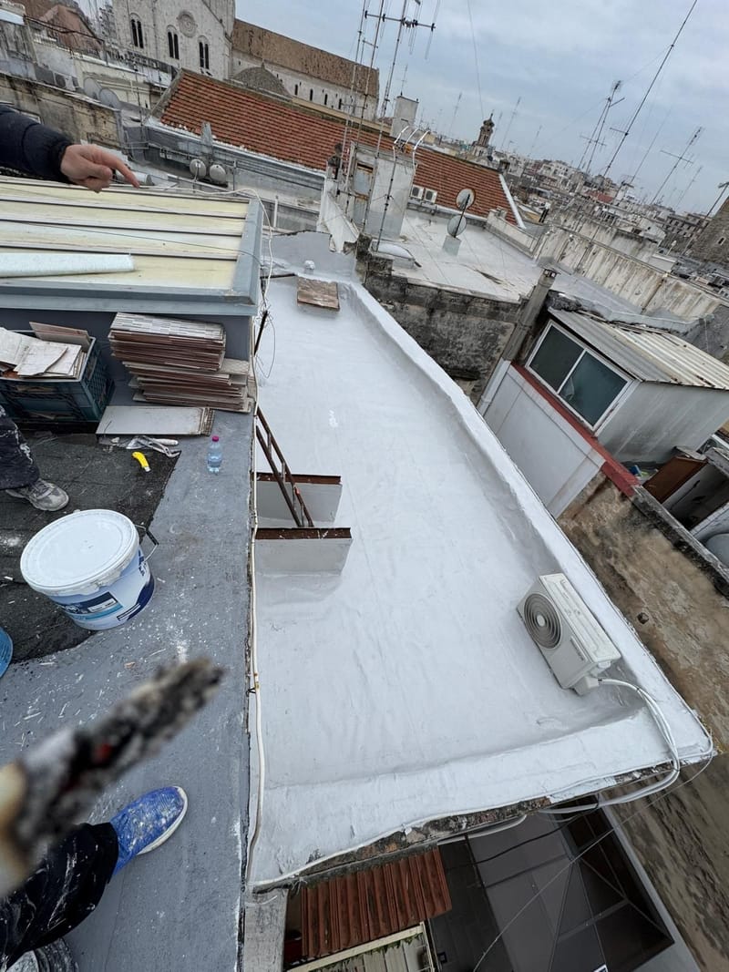 Un tetto nel cuore del centro storico di Bari