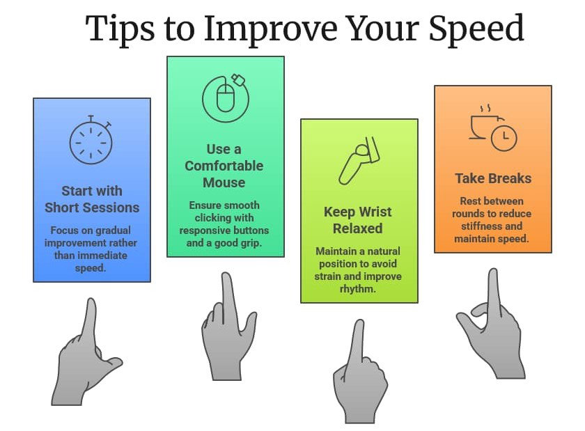 Tips To Improve Click Speed Test