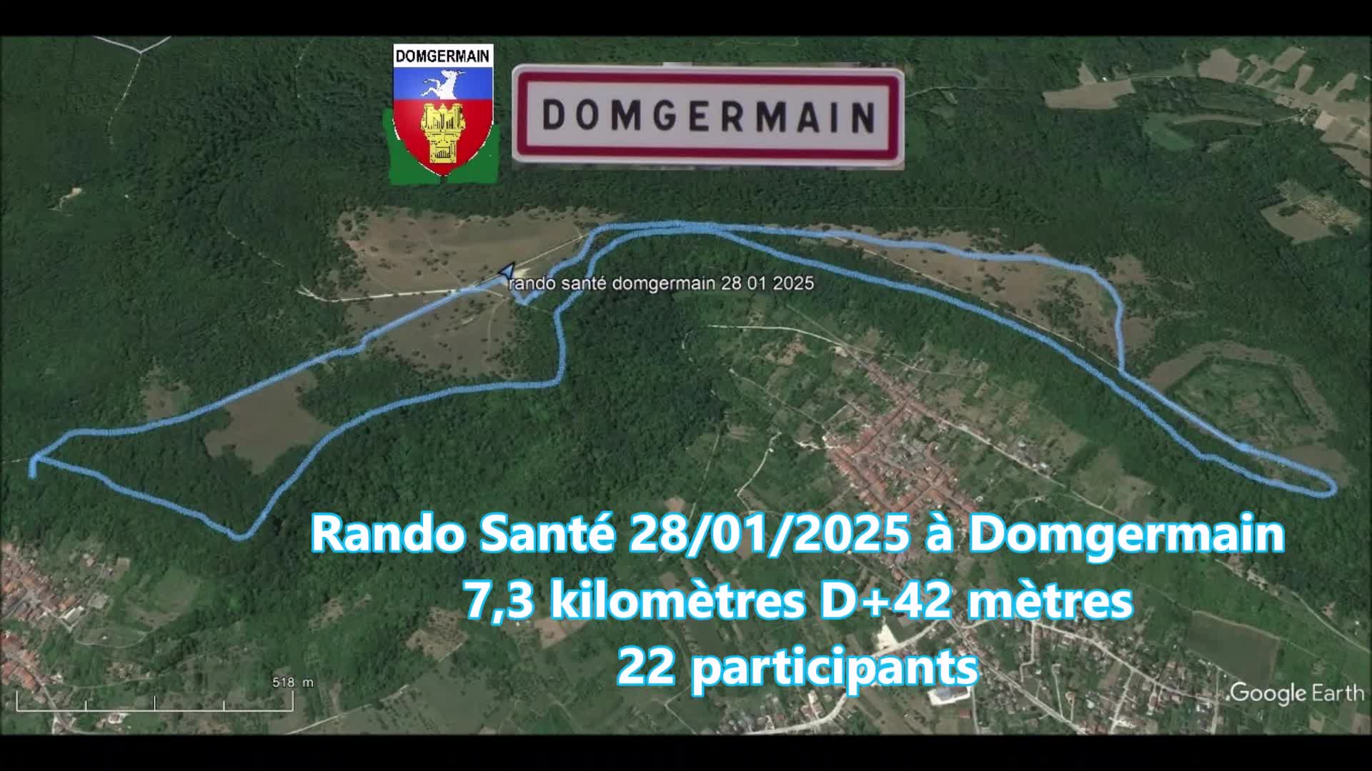 Rando Santé Domgermain du 28/01/2025