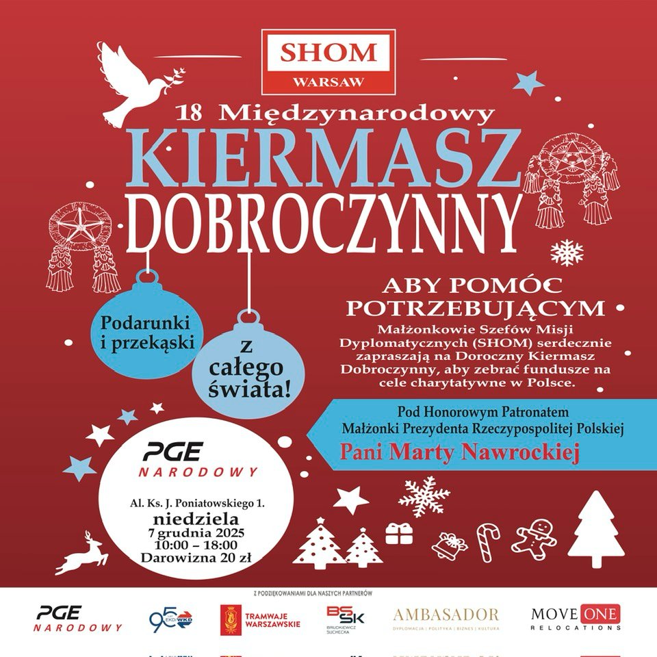 17. edycja Międzynarodowego Kiermaszu Charytatywnego SHOM