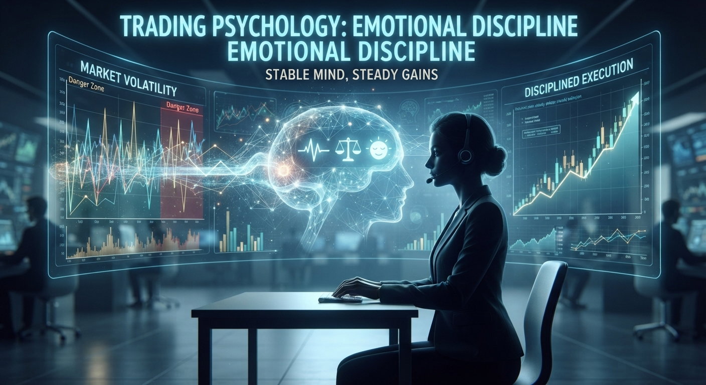 علم نفس التداول (Trading Psychology): كيف تسيطر على عدوك الأول أمام الشاشة "نفسك"؟