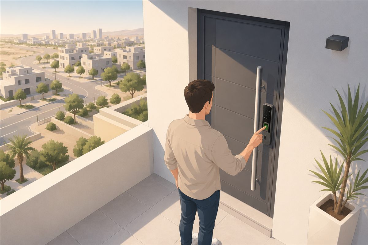מנעול ביומטרי לדירה: מדריך לפני שקונים