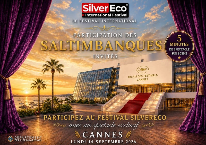 Les Saltimbanques invités au Festival SilverEco