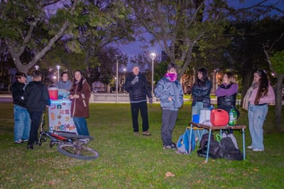 Evangelismo en la Plaza Dardo Rocha