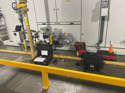 Gas Tightness Testing and Purging for Commercial and Industrial Sites in Preston