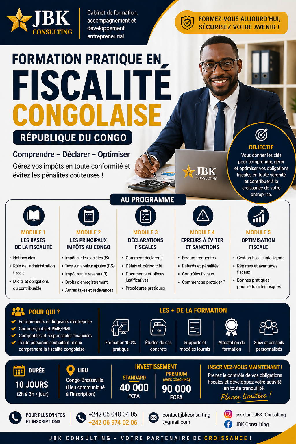 Formation en fiscalité congolaise