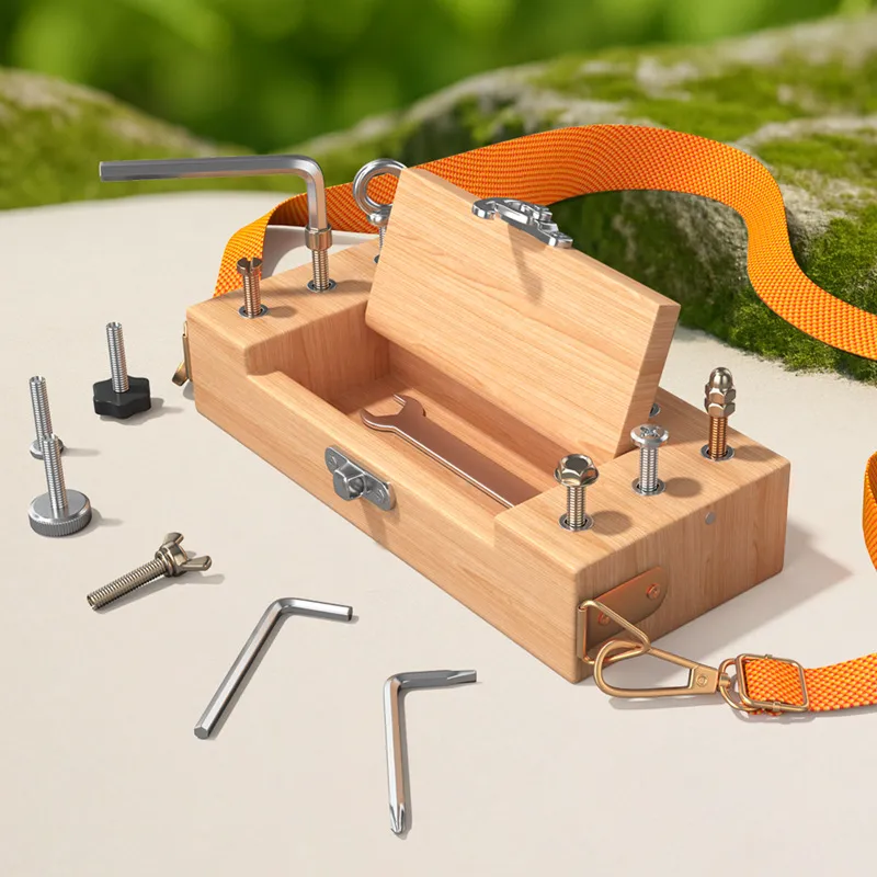 Caja con tornillos