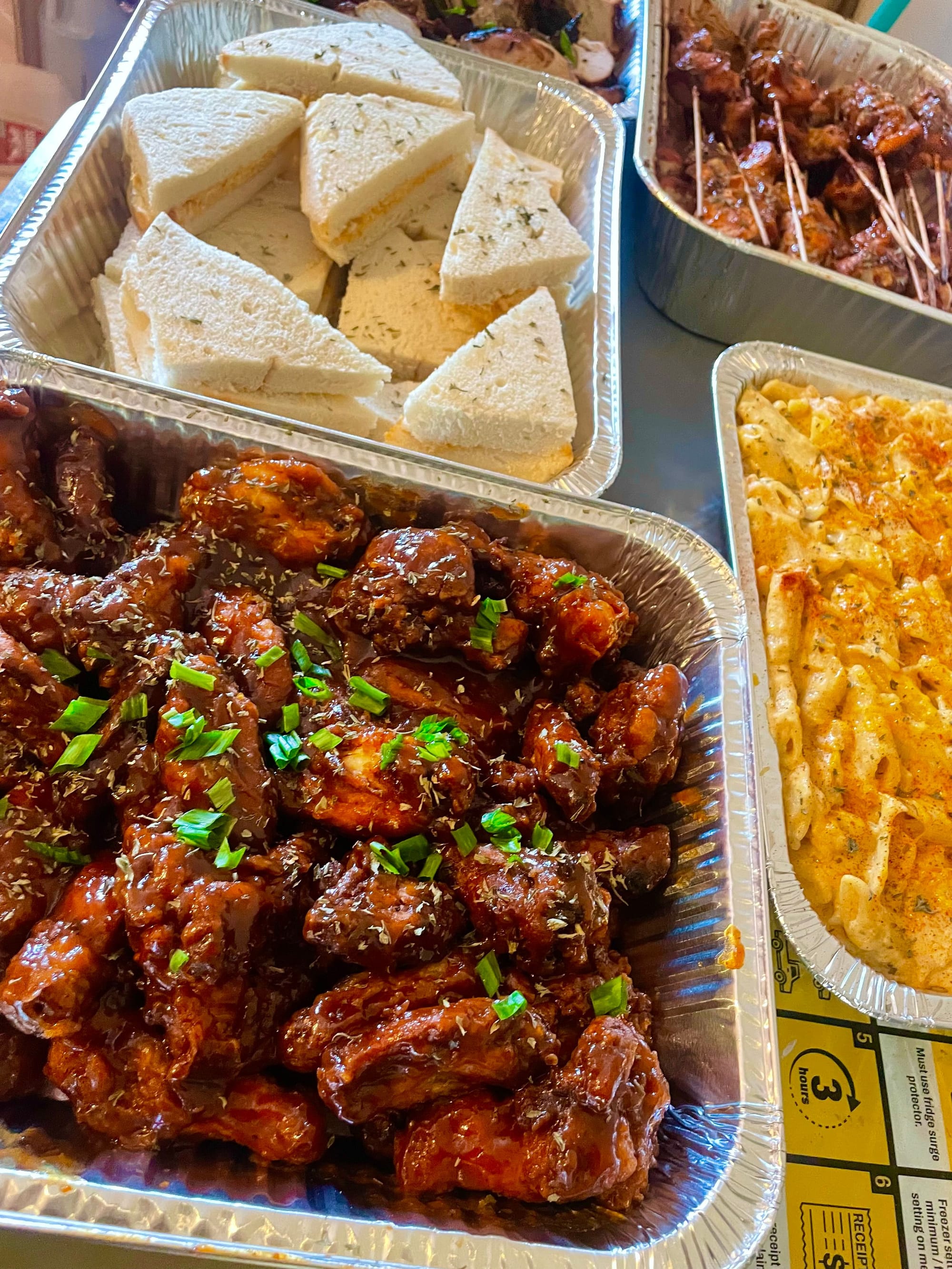 Delicious finger food