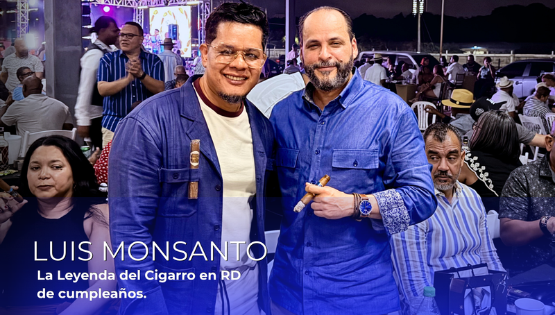 Luis Monsanto celebra un año más de vida: la leyenda del cigarro está de cumpleaños.